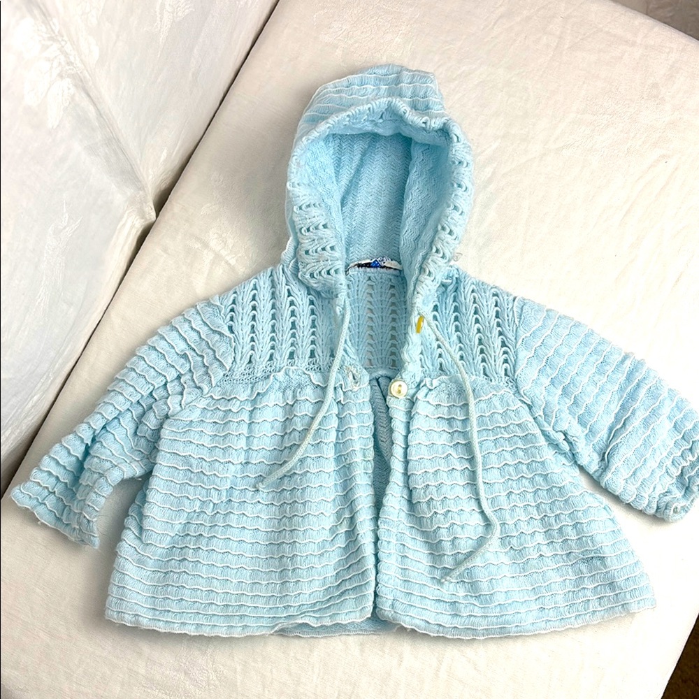 Vintage Macy's Baby Kempton Hooded Sweater